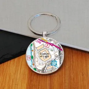 Favourite Place Key Ring