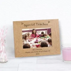 Special Teacher Wood Picture Frame (6