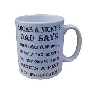 What Dad Says Mug
