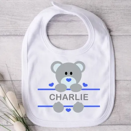 Baby Bib - Teddy Bear