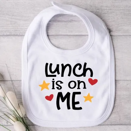 Baby Bib - Lunch is on Me