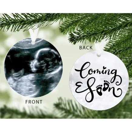 Coming Soon Baby Scan Decoration