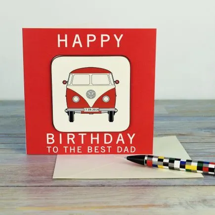 Happy Birthday Coaster Card