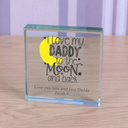I love my Daddy Glass Token