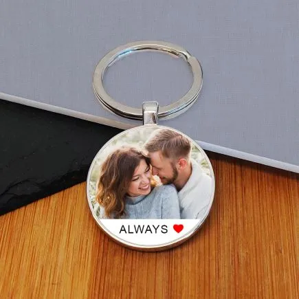 Always Photo Upload Key Ring