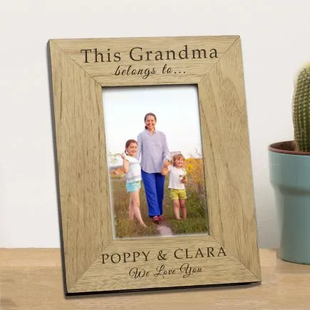 This... Belongs To Wood Picture Frame (6