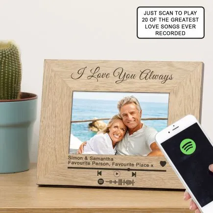 Love Songs Wood Picture Frame (6