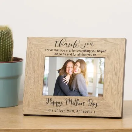 Happy Mothers Day Wood Picture Frame (6