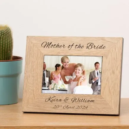 Parents of Bride / Groom Wood Picture Frame (6