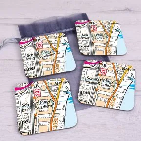 Favourite Place Set of 4 Coasters