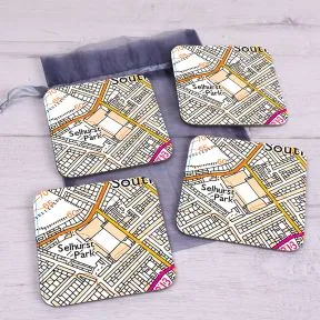 Favourite Place Set of 4 Coasters