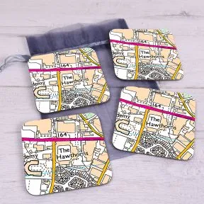 Favourite Place Set of 4 Coasters