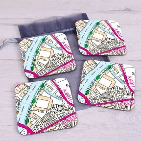 Favourite Place Set of 4 Coasters