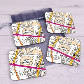 Favourite Place Set of 4 Coasters