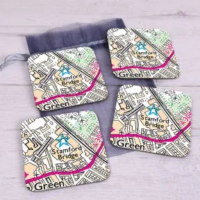 Favourite Place Set of 4 Coasters