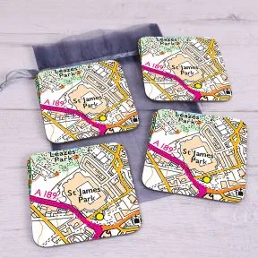 Favourite Place Set of 4 Coasters