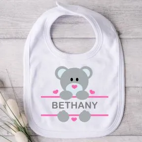 Baby Bib - Teddy Bear