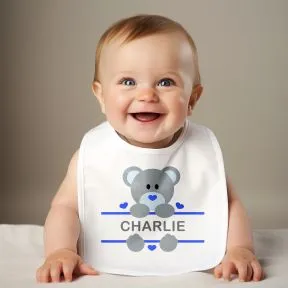Baby Bib - Teddy Bear