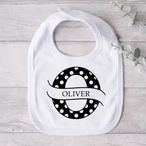 Baby Bib - Initial and Name