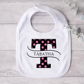 Baby Bib - Initial and Name