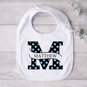 Baby Bib - Initial and Name