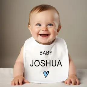 Baby Bib - Heart