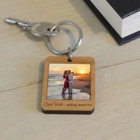 Personalised Photo Upload Key Ring