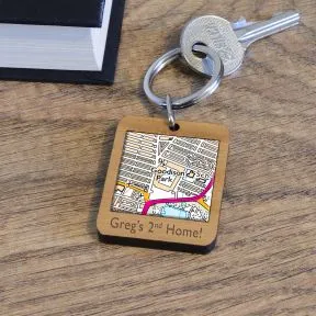 Favourite Place Key Ring