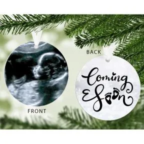 Coming Soon Baby Scan Decoration