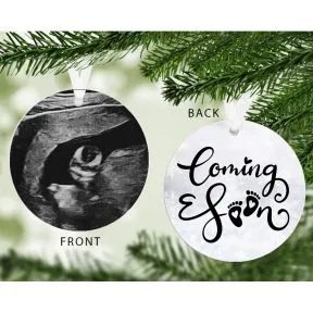 Coming Soon Baby Scan Decoration