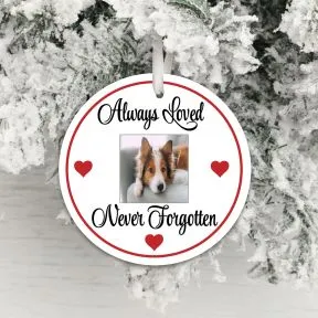 Always Loved Photo Upload Decoration