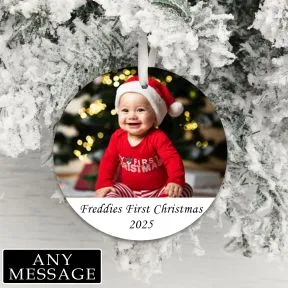 Message and Photo Upload Decoration