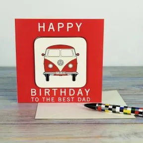 Happy Birthday Coaster Card