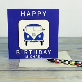 Happy Birthday Coaster Card