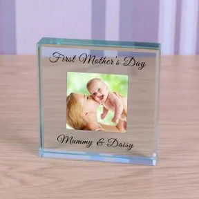 First Mothers Day Glass Token