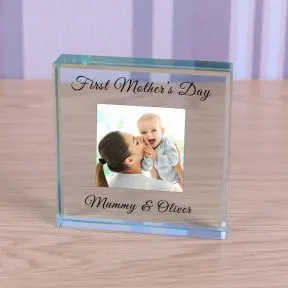 First Mothers Day Glass Token