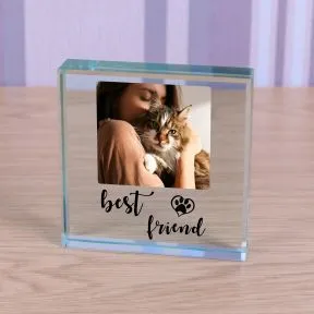 Best Friend Pet Glass Token