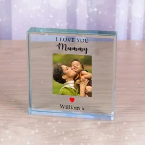 I/We Love You Glass Token