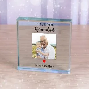 I/We Love You Glass Token