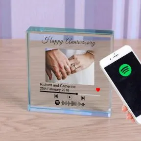 Message and Song Glass Token