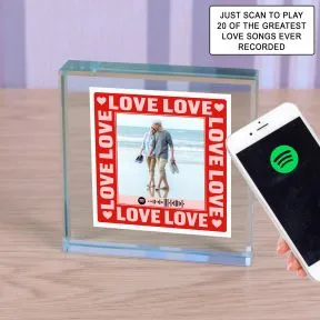 Love Songs Glass Token