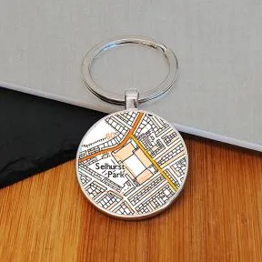 Favourite Place Key Ring