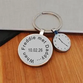 When Met...Daddy Key Ring