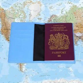 Pair of Mr & Mrs Passports - Faux Leather