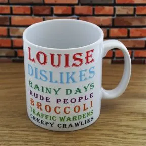 Likes / Dislikes Mug