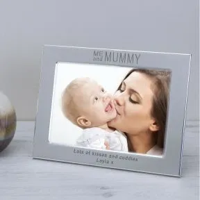 ME and MUMMY Silver Plated Picture Frame (6