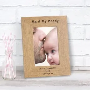 Me & My Daddy Wood Picture Frame (6