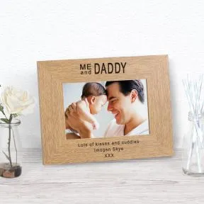 Me and Daddy Wood Picture Frame (6