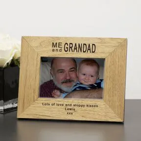 Me and Grandad Wood Picture Frame (6
