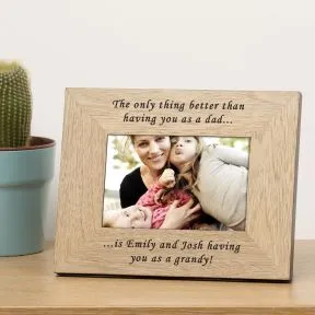 The only Thing Better . . . Grandad Wood Picture Frame (6